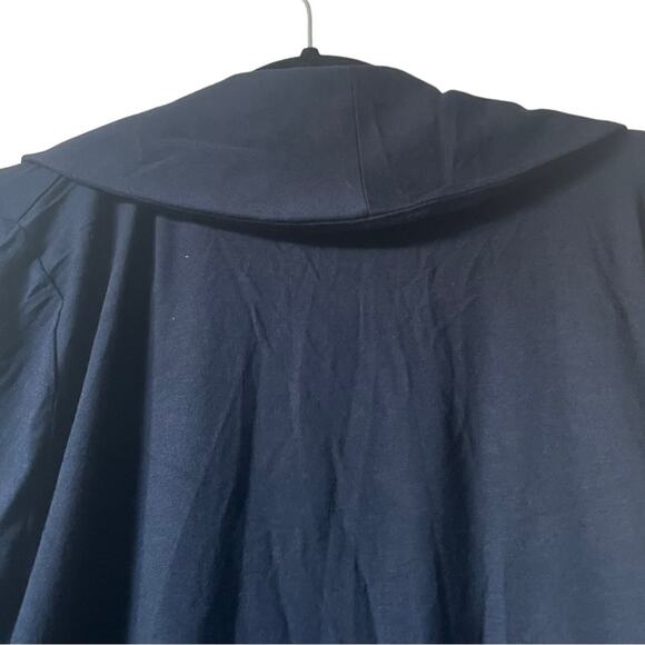 J. Crew 365 The Stretch Modal Blend Shawl Navy Cardigan Size L - Picture 6 of 12